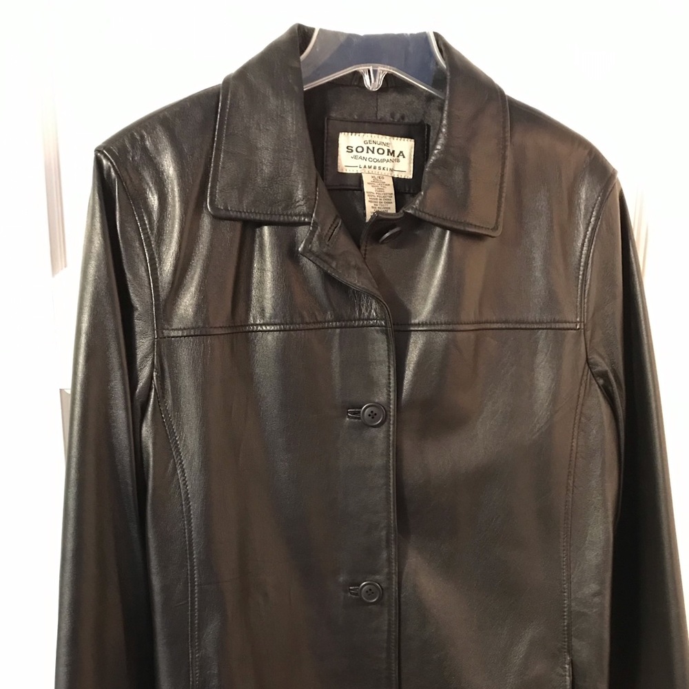 Vintage Women’s Sonoma Leather Jacket XL